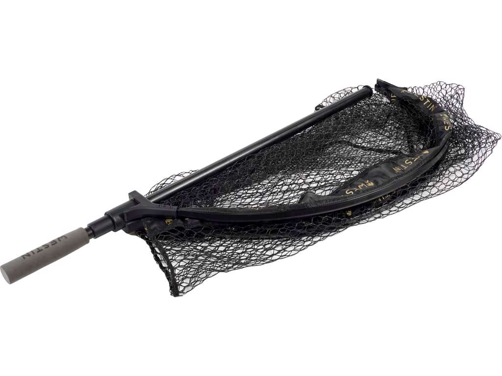 W3 C&R Foldable Landing Net SVART / LARGE