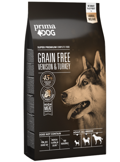 Dog Adult All Breed Grainfree Hjort och Kalkon 1,5kg eller 10 kg SMAK FR. HJORT OCH KALKON & MÄNGD 1,5 KG