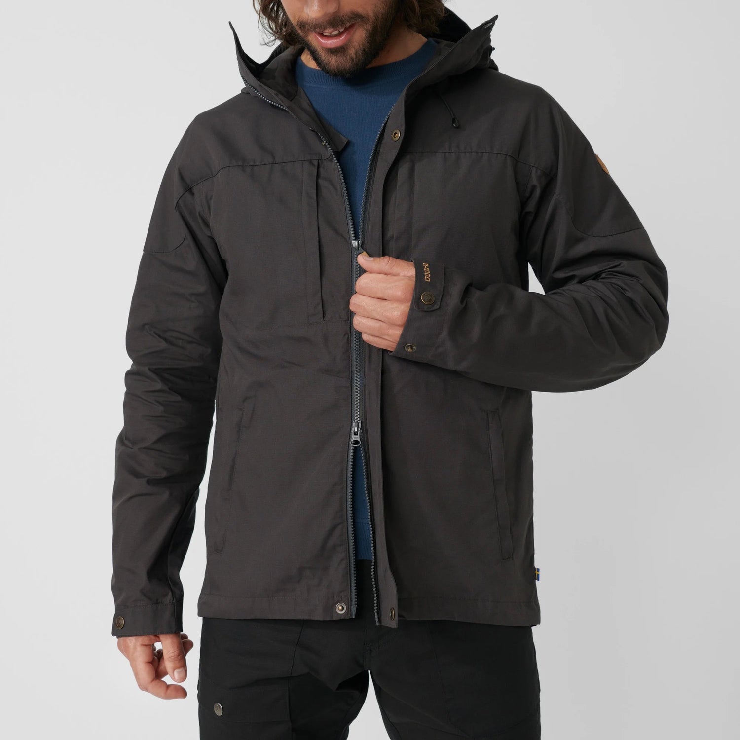 Skogsö Jacket Men DARK GREY / S