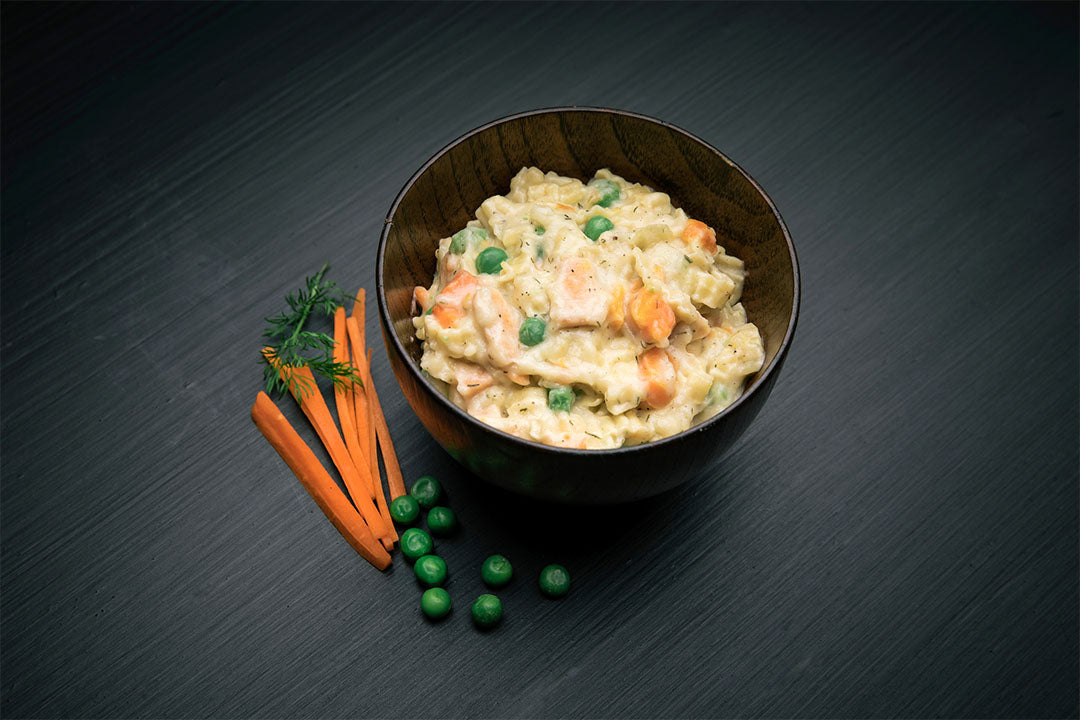 Lax med pasta och gräddsås EN STL