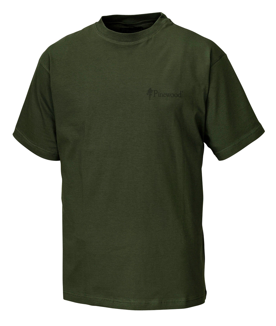 Kvalitets T-shirt i kammad bomull 2-Pack