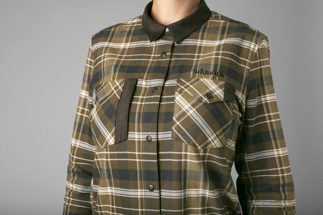 Aivak L/S Skjorta - Dam ANTIQUE BRONZE / S