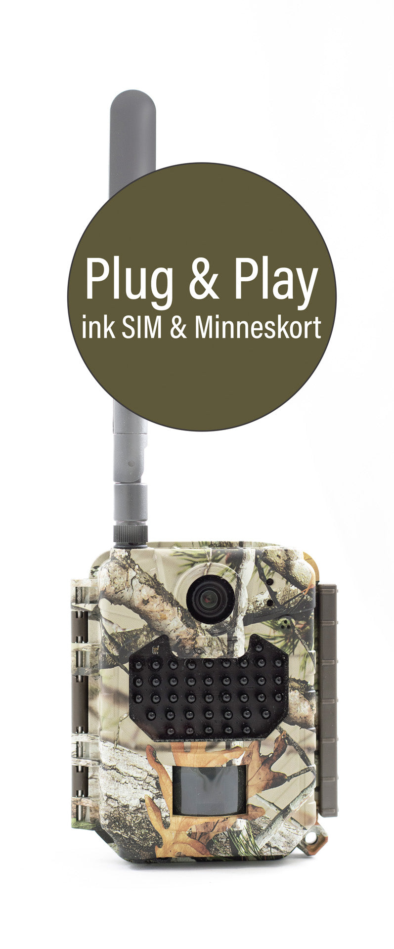 Åtelkamera Compact LTE inbyggt SIM-kort ONE SIZE