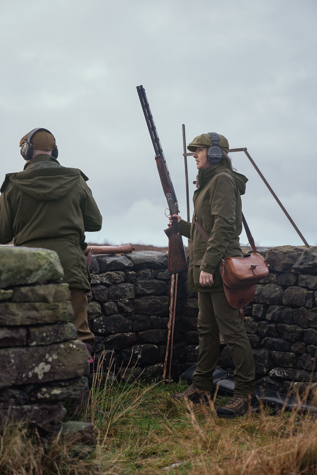 Retrieve Light Byxor - Dam DARK WARM OLIVE / 36