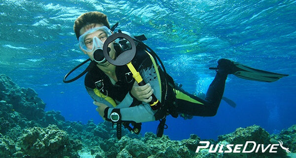 Pulsedive Scuba Detector & Pointer - Set - Waterproof GUL/SVART / ONE SIZE