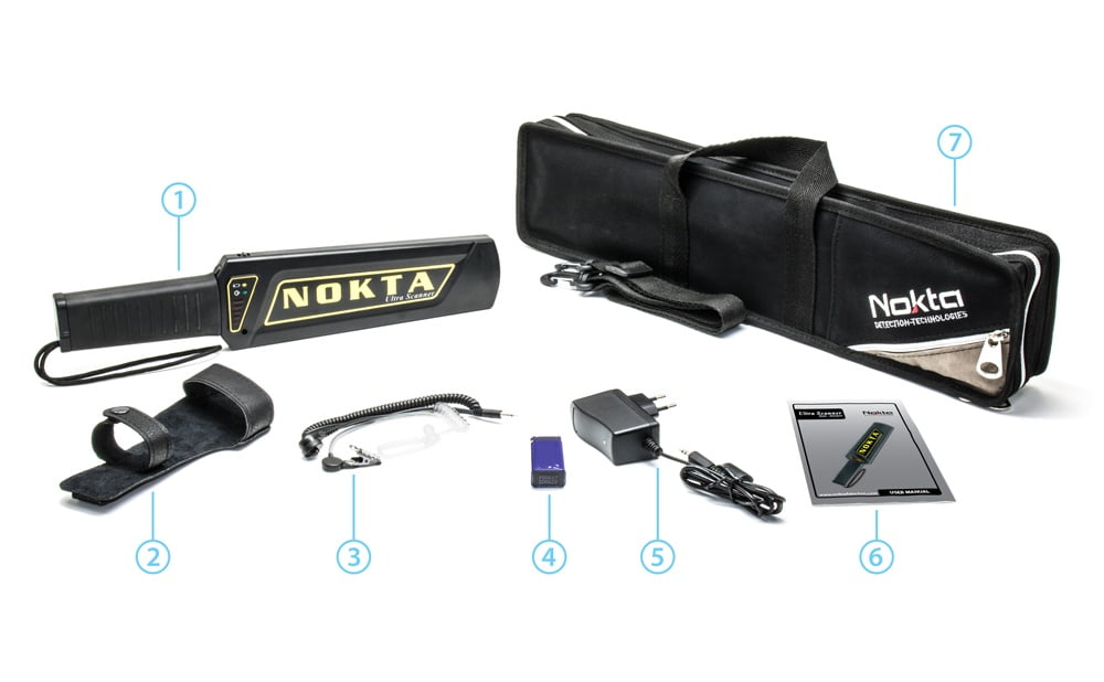 Ultra Scanner Personscanner SVART / ONE SIZE