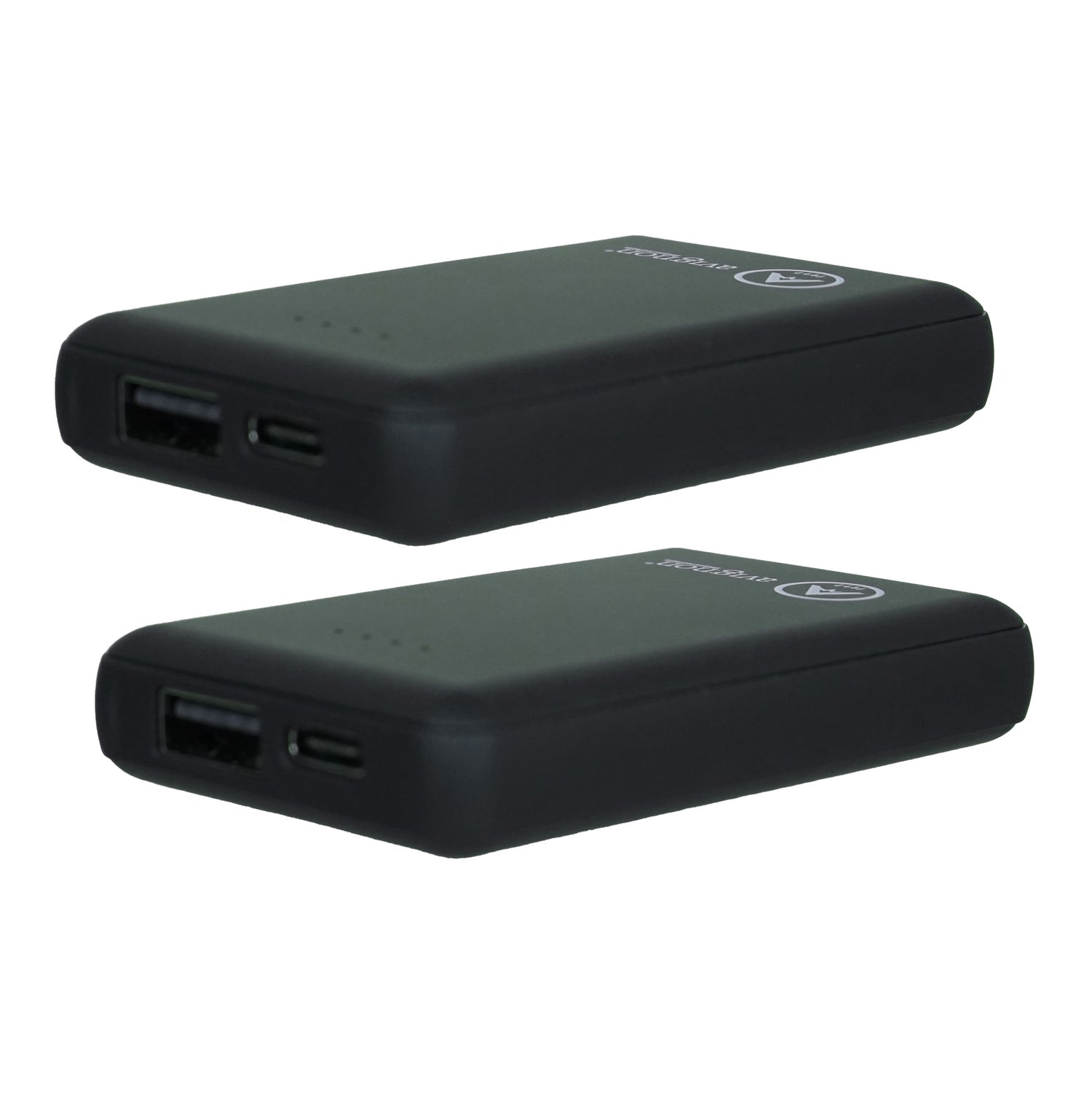 Powerbank handskar 2x3450 mAh SVART / ONE SIZE