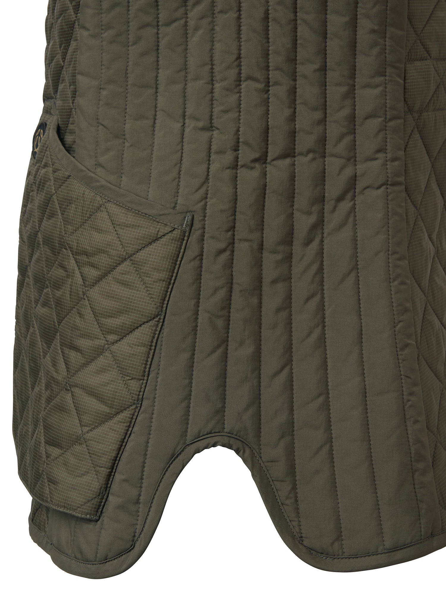 Dunsley Quilted Vest Dam GRÖN / 34W