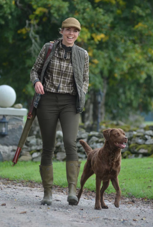 Teal Light Flanellskjorta Dam OLIVE GREEN / 34W