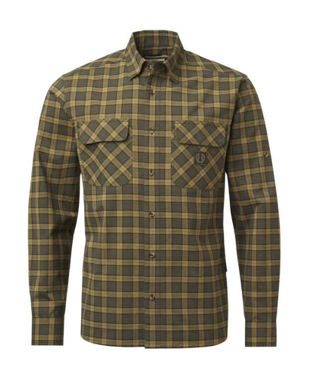 Creek Shooting Fit Coolmax Skjorta OLIVGRÖN / 3XL