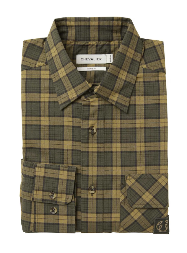 Creek Shooting Fit Coolmax Skjorta OLIVGRÖN / SMALL