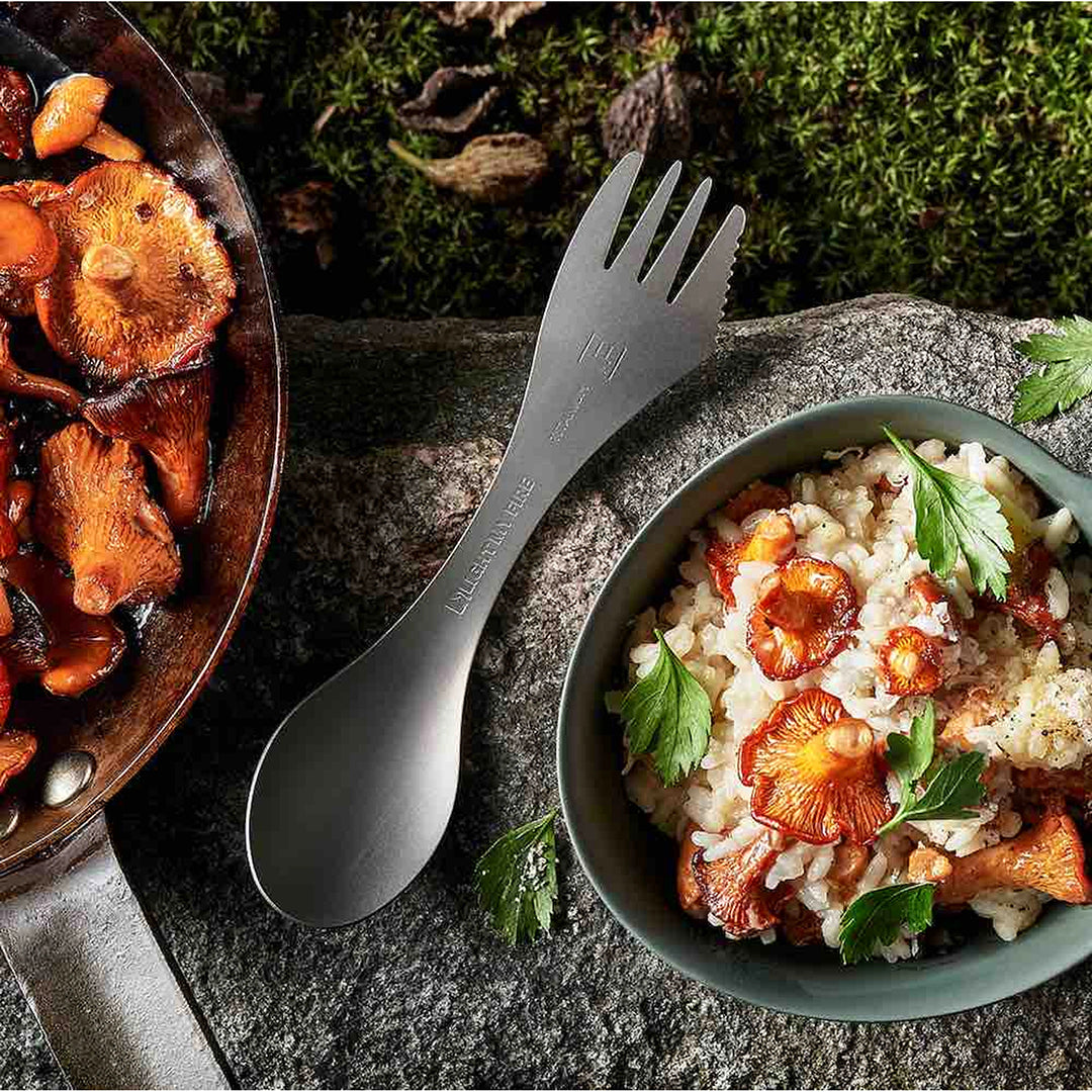 Spork titanium Made in Sweden TITANIUM / EN STL