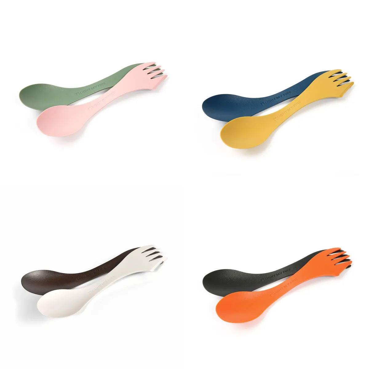 Spork original 2-pack SANDYGREEN/DUSTYPINK / 2-PACK