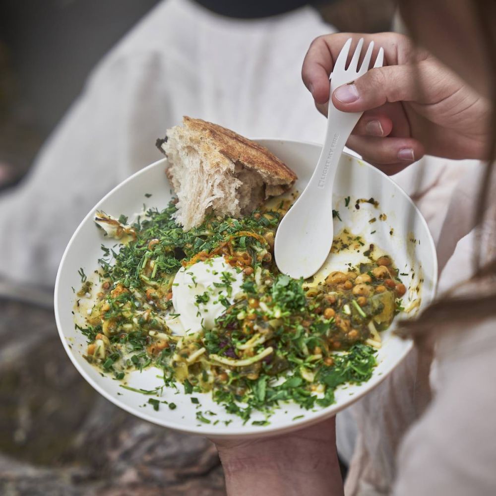 RamenPlate 4-pack SAGEGREEN / 4-PACK