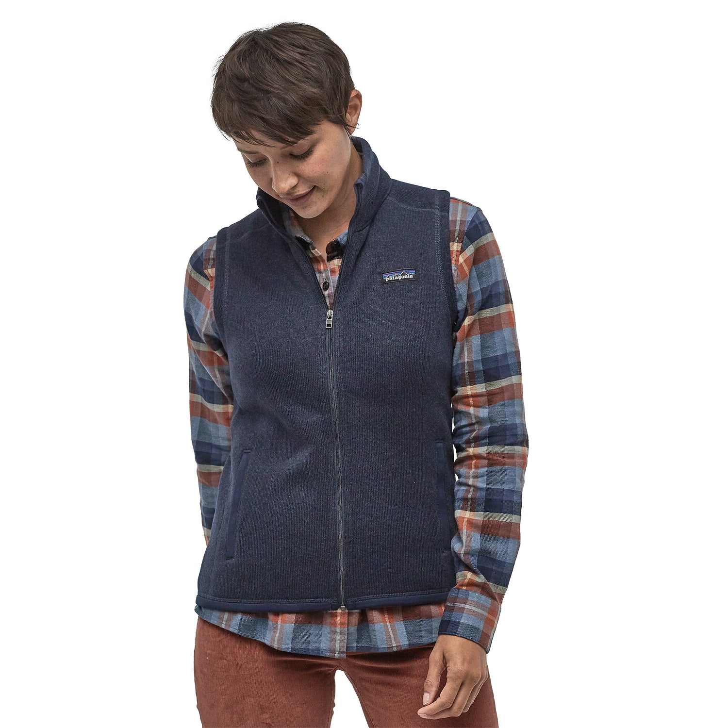 Women's Better Sweater Fleece Vest NEW NAVY / XS