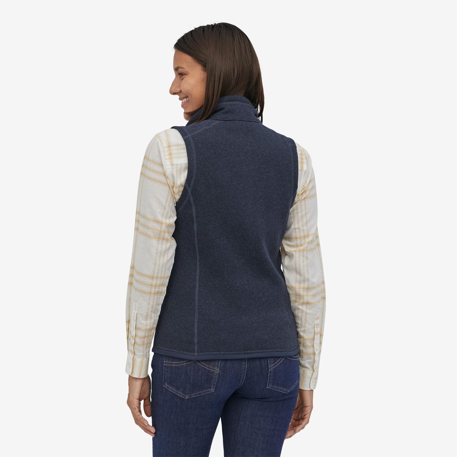 Women's Better Sweater Fleece Vest NEW NAVY / XS