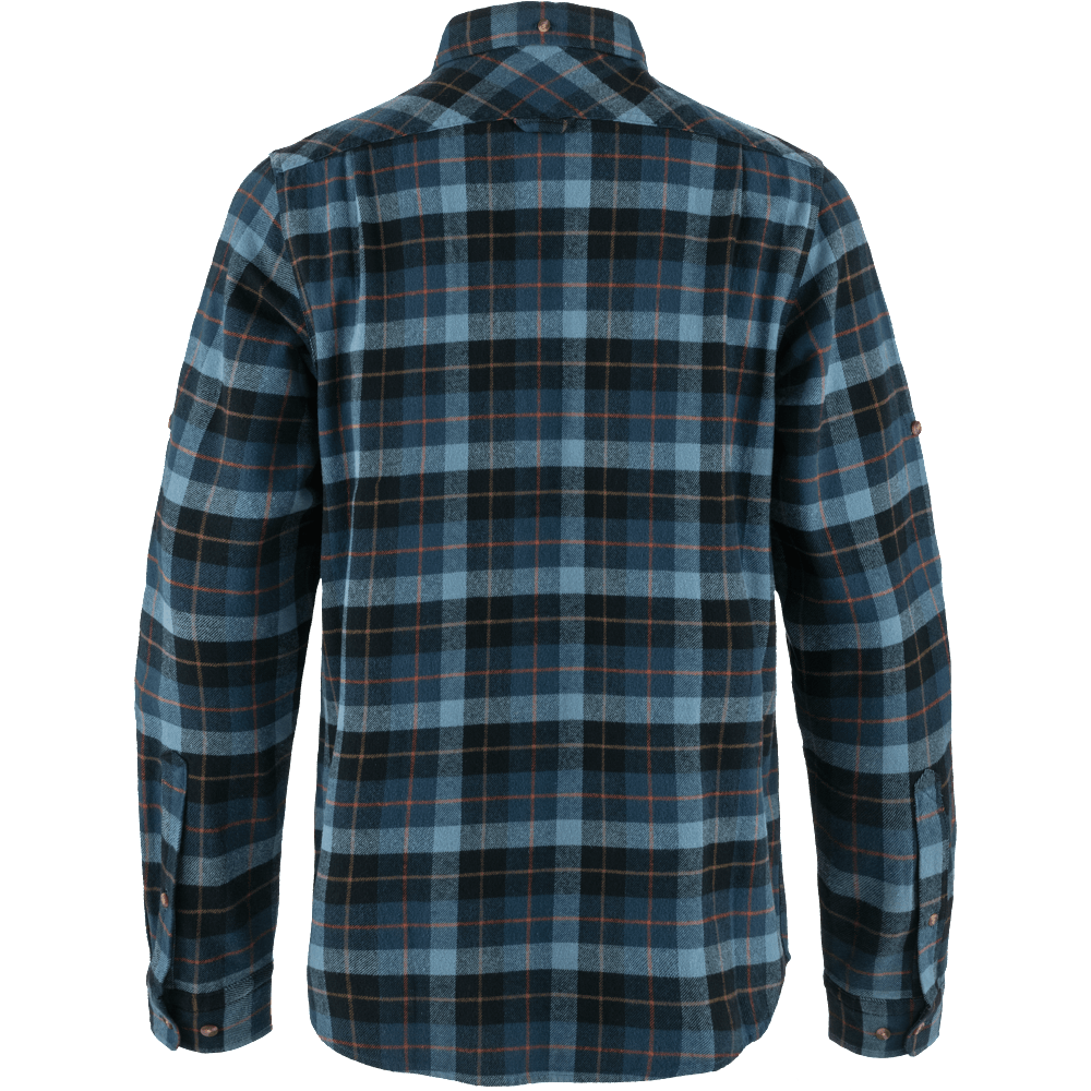 Singi Heavy Flannel Shirt Men DARK NAVY-INDIGO BLUE / S