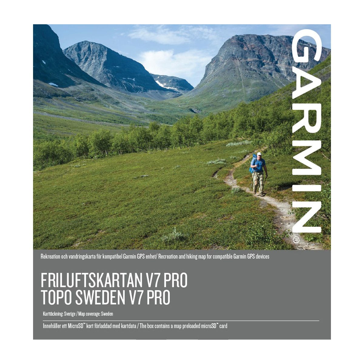 TOPO Friluftskartan Sverige v7 PRO ONE SIZE