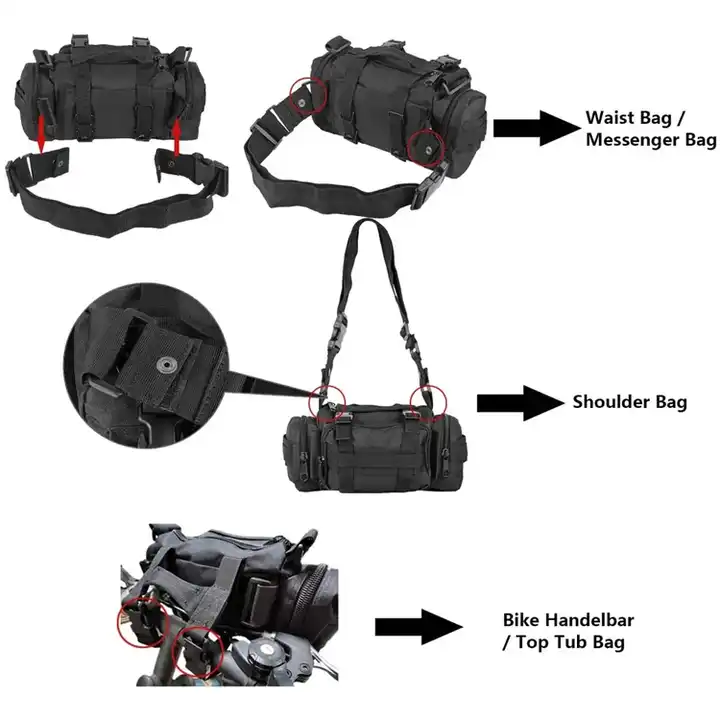 Taktisk väska för flera ändamål ONE SIZE