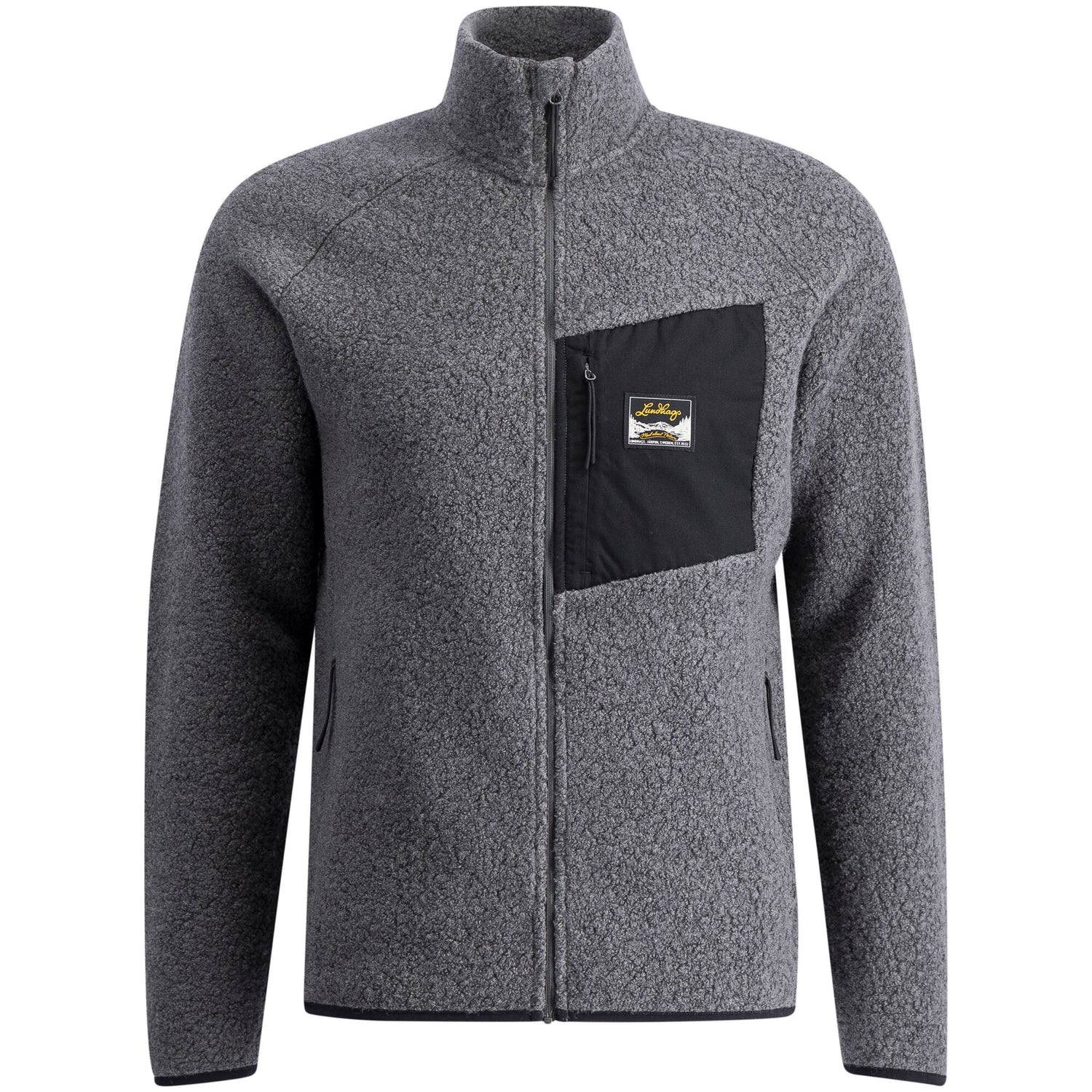 Flok Wool Mens Pile GRANITE / S