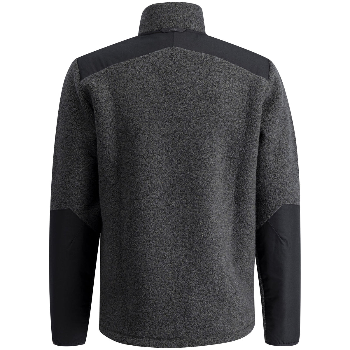 Saruk Wool Pile Mid Full Zip Men CHARCOAL / S