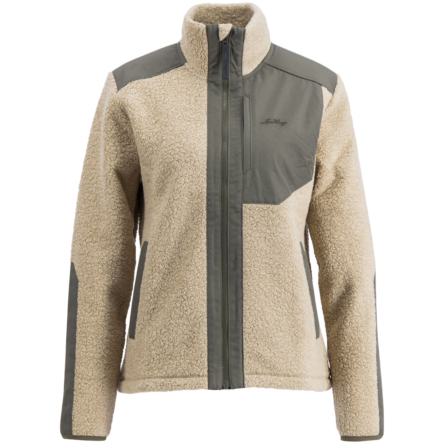 Saruk Wool Pile Mid Full Zip Women SAND / XS