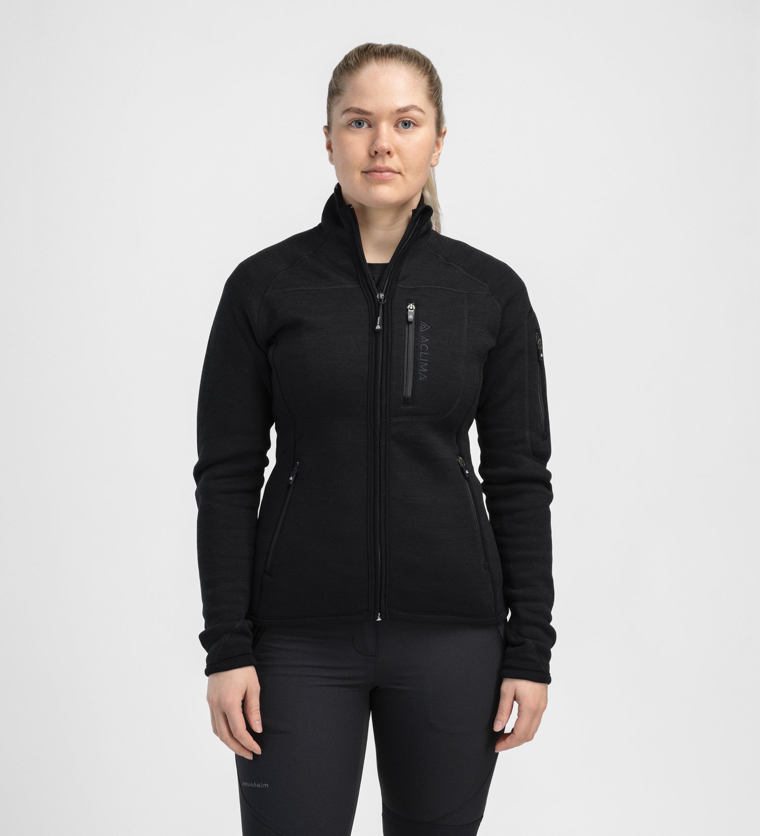 FleeceWool V2 Jacket Women JET BLACK / XS