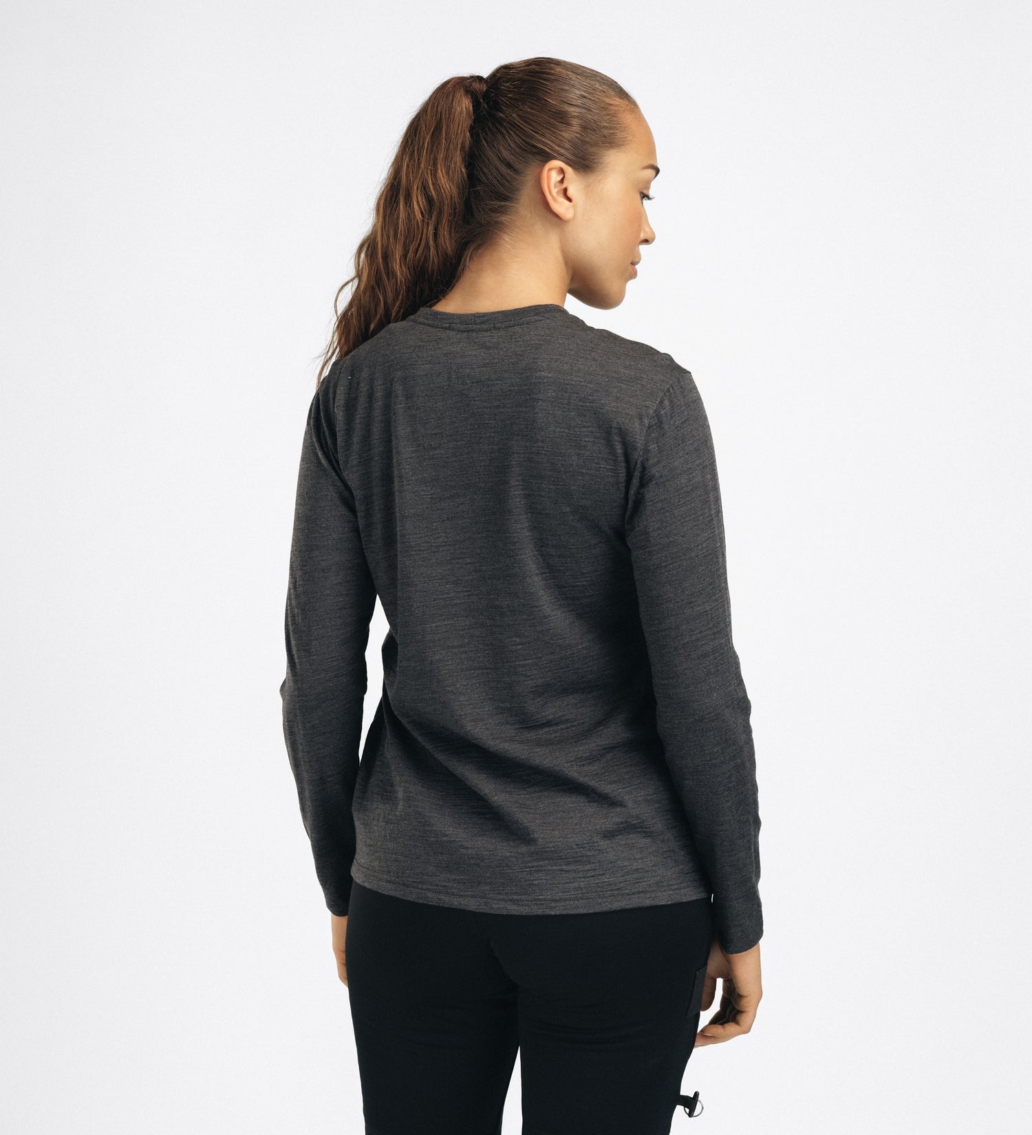 LightWool 180 Crewneck Shirt Women MARENGO / XS