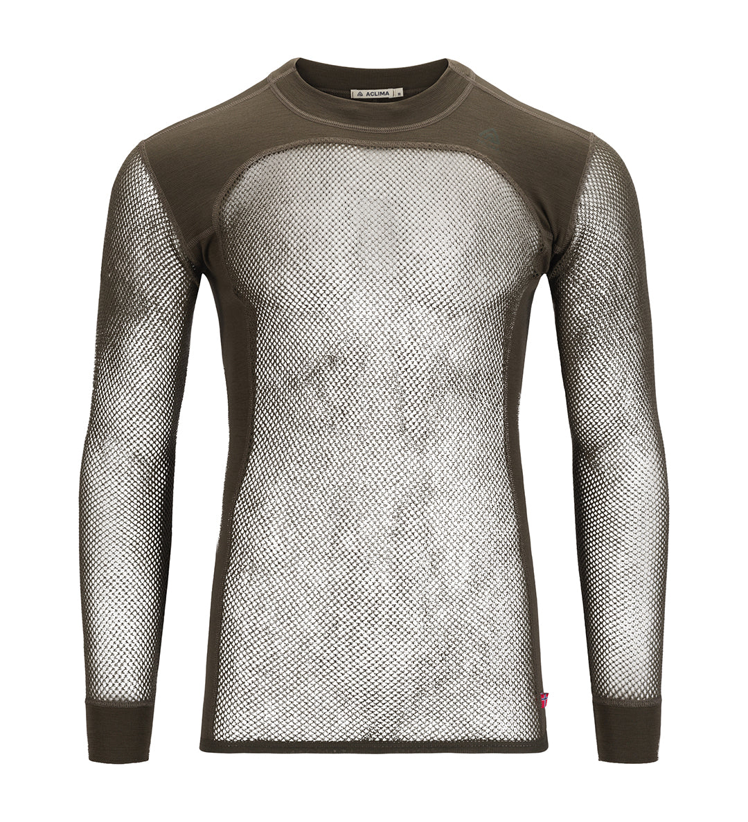 WoolNet Original Crewneck Shirt Men Tarmac TARMAC / XS