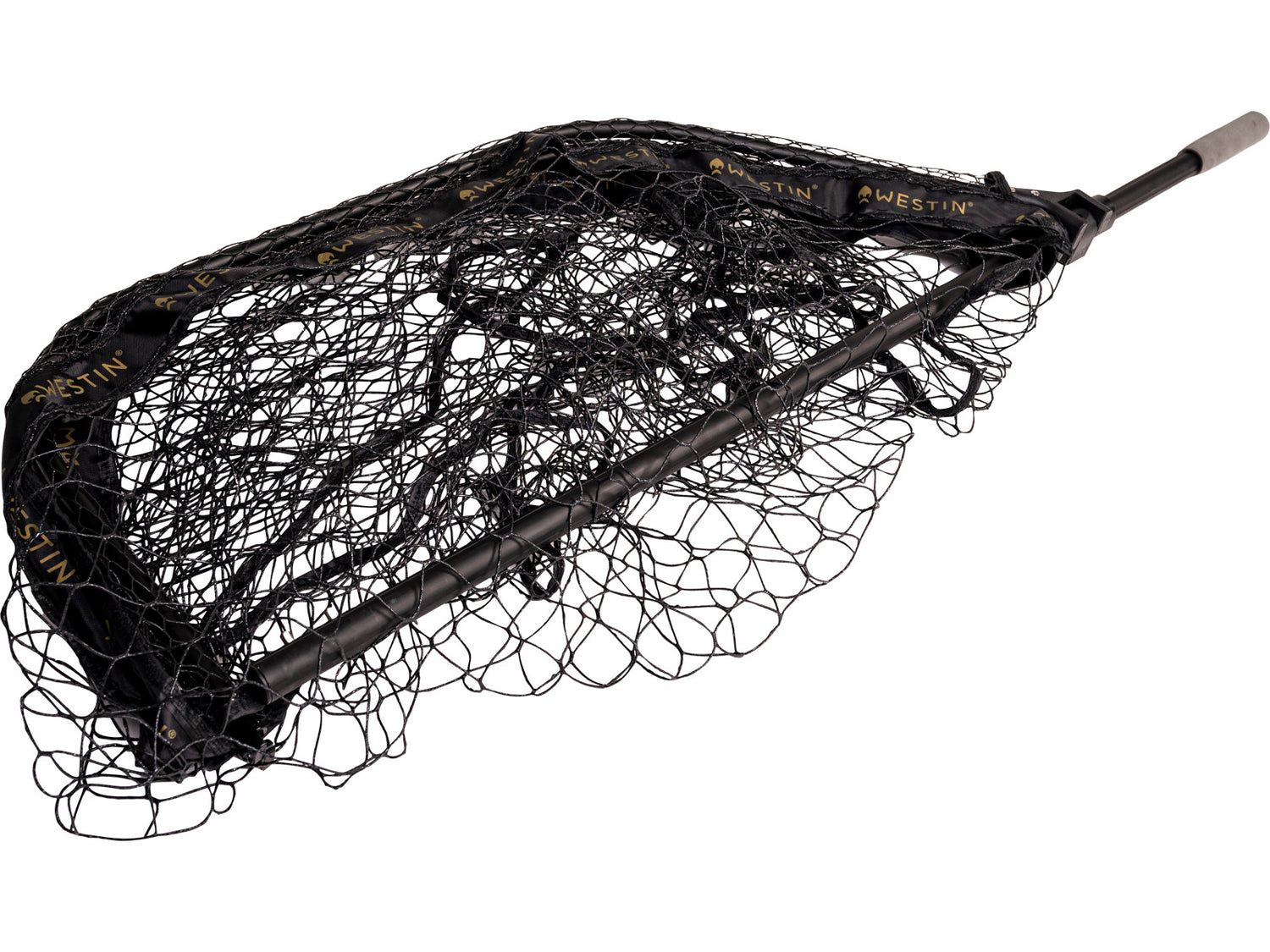 W3 C&R Foldable River Landing Net XL SVART / W70 X L85 X D80 CM