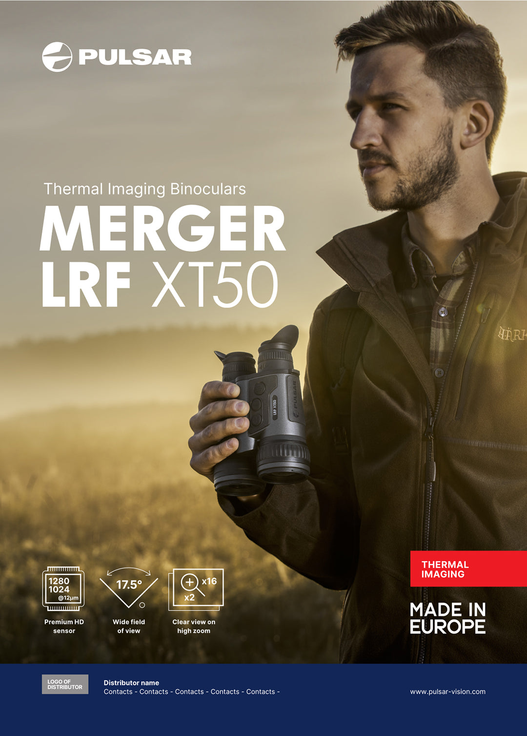 Merger LRF XT50 Värmekikare Med Laseravståndsmätare EN STL