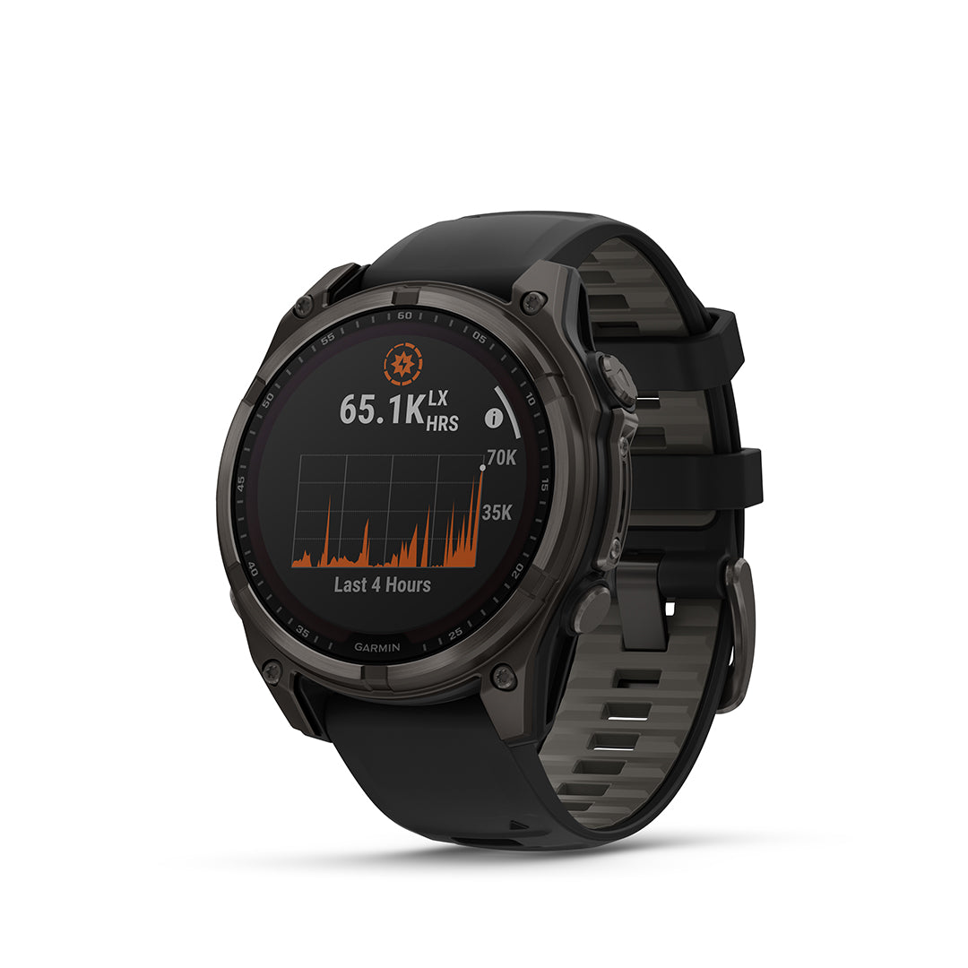 Fenix 8 Solar Sapphire 47 mm TITANIUM/BLACK / ONE SIZE
