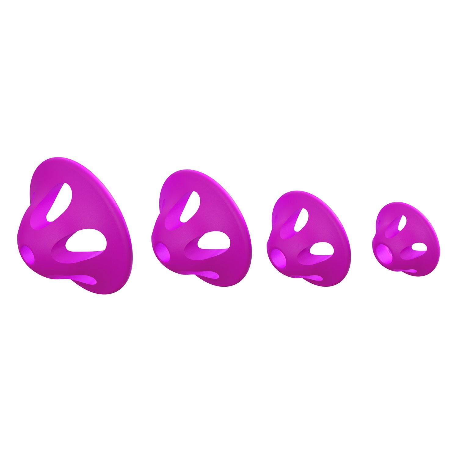 Pro Ultra Sonic Discs SILVER METALLIC / SMALL (7 MM)