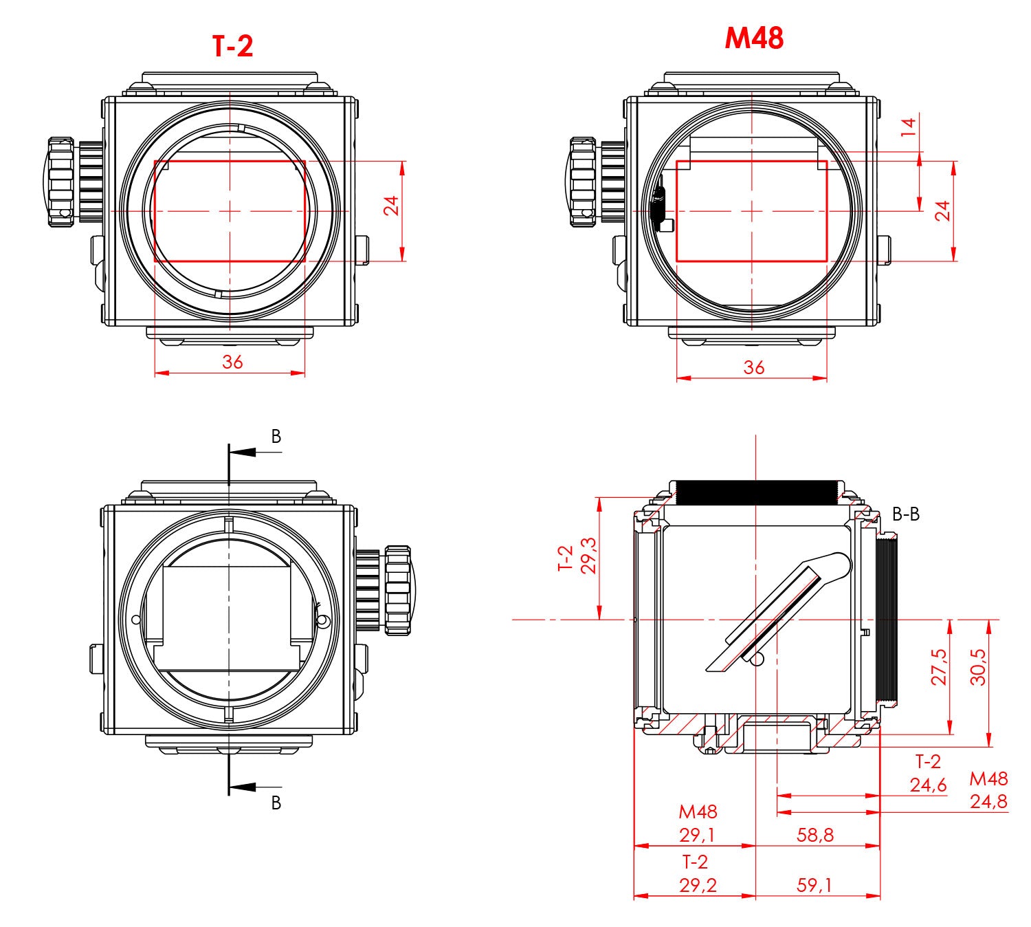 Baader FlipMirror II Star Diagonal 1 ST
