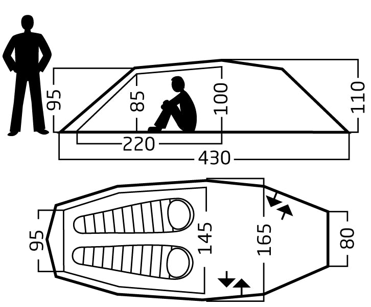 Seiland 2 SP Tent BURNT RED / ONE SIZE