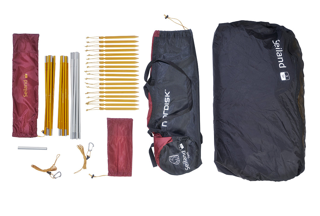 Seiland 3 SP Tent BURNT RED / ONE SIZE