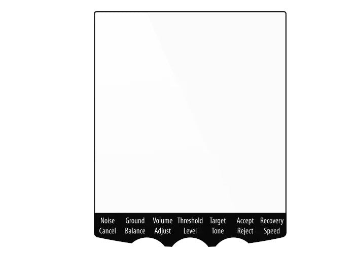 Skärmskyddsfilm med meny - passar Equinox, 5-pack SVART / EN STL