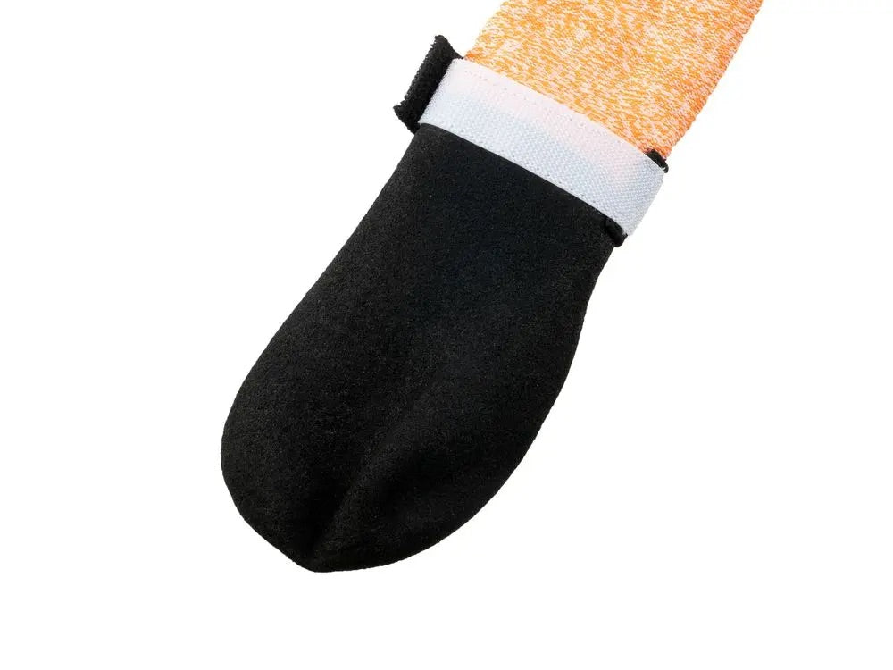 Protector bootie high SVART/ORANGE / 4-PACK / XS