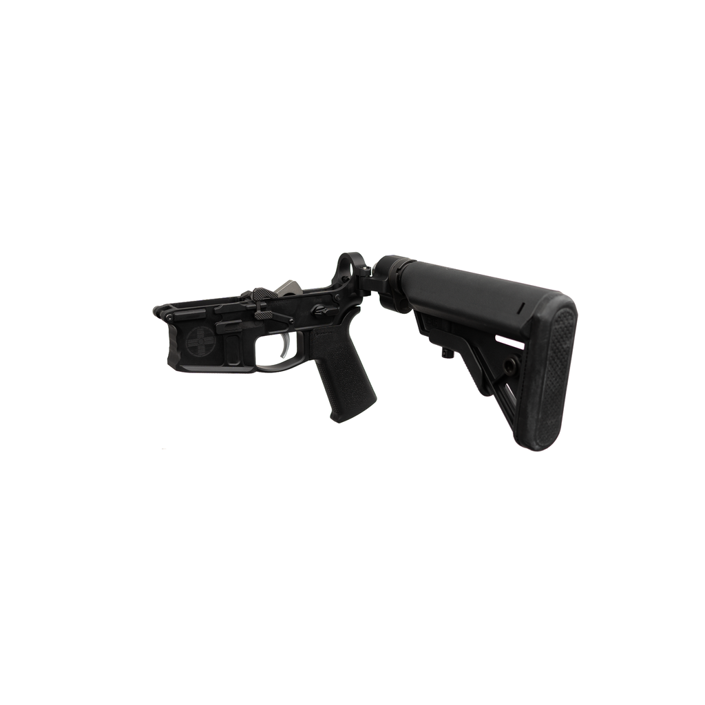 SA-15 Complete Folding Lower Receiver w/Carbine Stock AR15