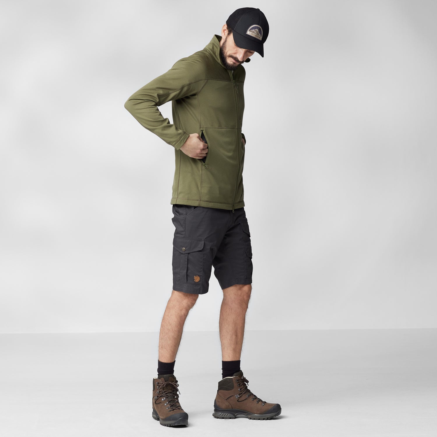 Abisko Lite Fleece Jacket Men INDIGO BLUE / S