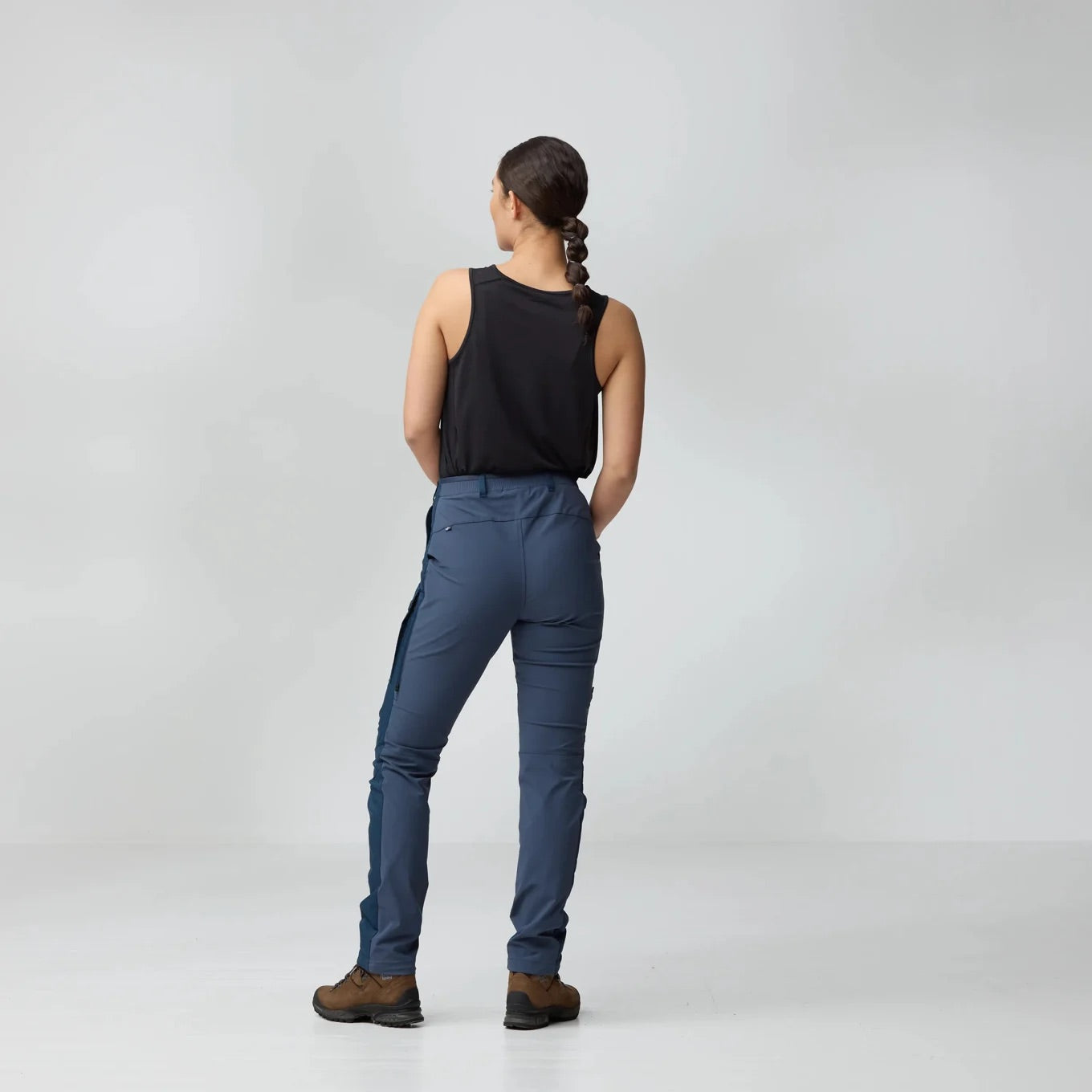 Abisko Hybrid Trail Trousers Women BLACK / 36/R