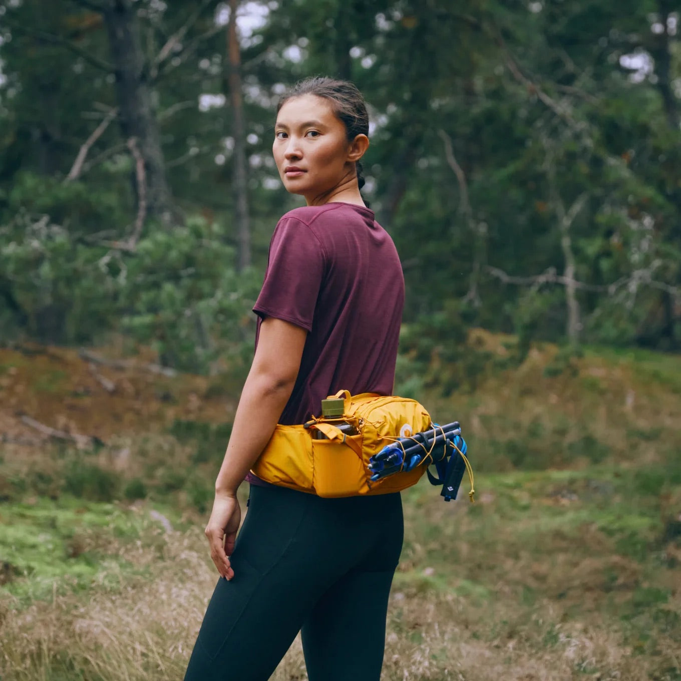 Abisko Hip Pack 6 MUSTARD YELLOW / EN STL