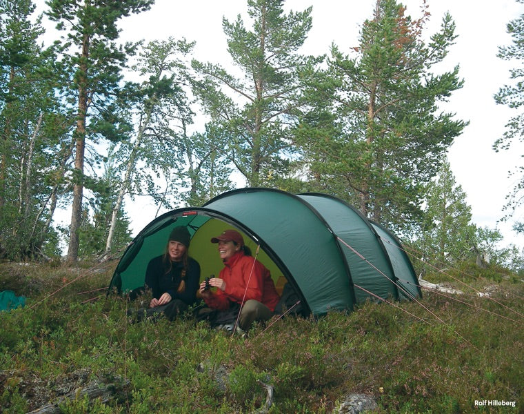 Kaitum 4 GT tält GREEN / EN STL