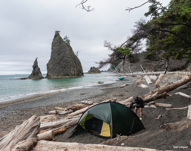 Rogen 3 tält GREEN / EN STL