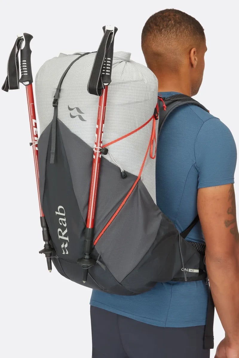 Muon 40L Hiking Pack PEWTER/GRAPHENE / MED