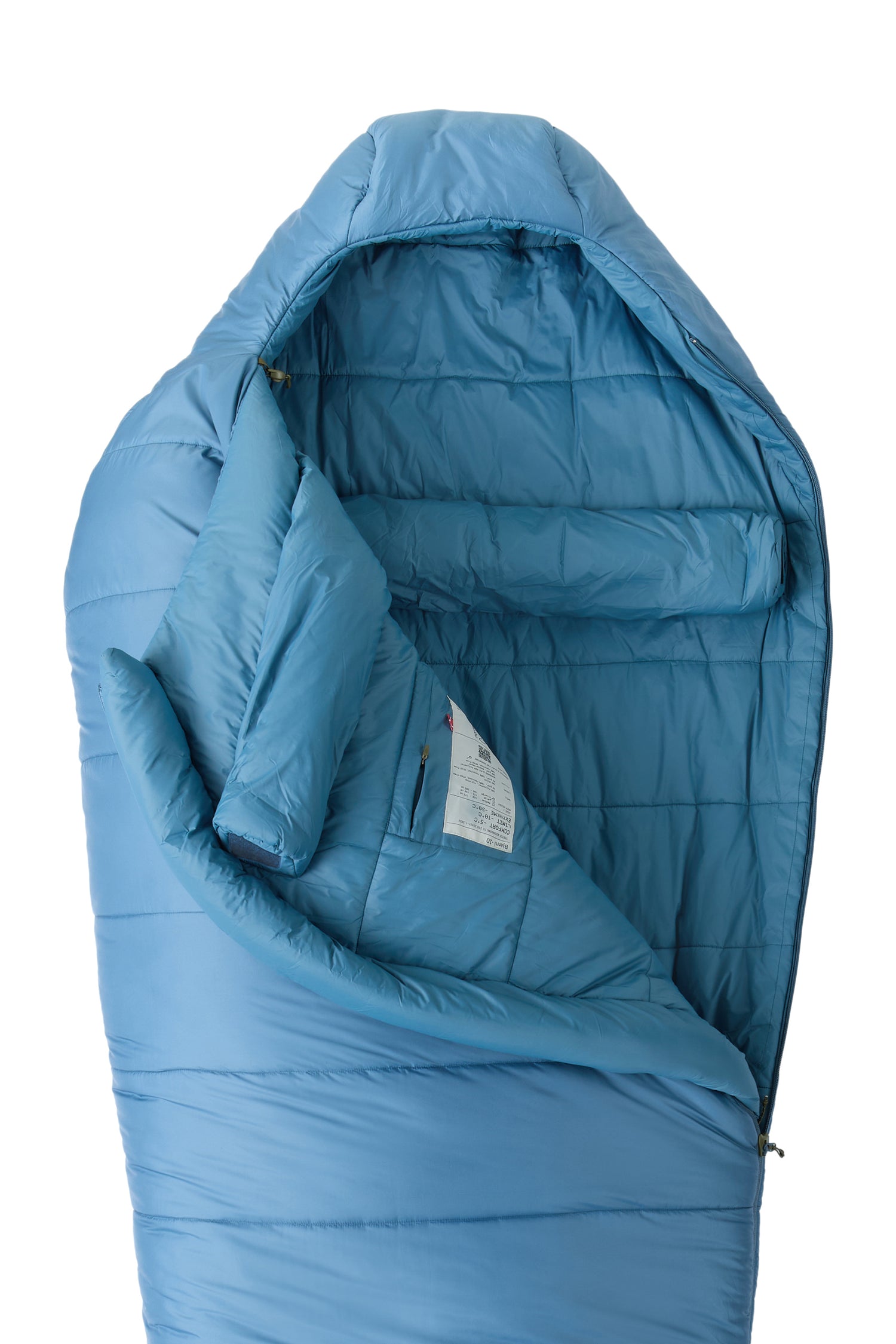 Syntetsovsäck Bjarni Mummy Sleeping Bag (-10) AEGAN BLUE / M