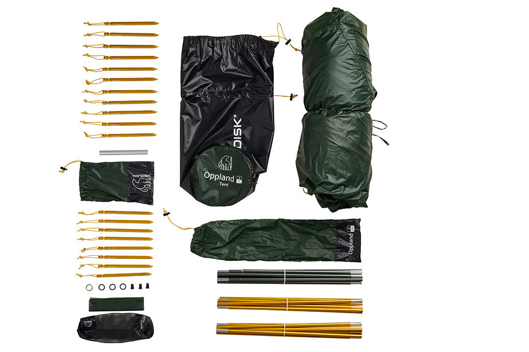 Oppland 3 LW (2.0) Tent BLACK FOREST GREEN / ONE SIZE