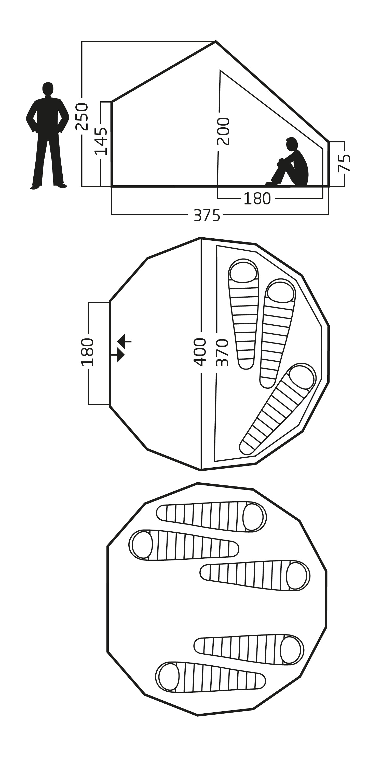 Asgard 12.6 Technical Cotton Tent SANDSHELL / ONE SIZE