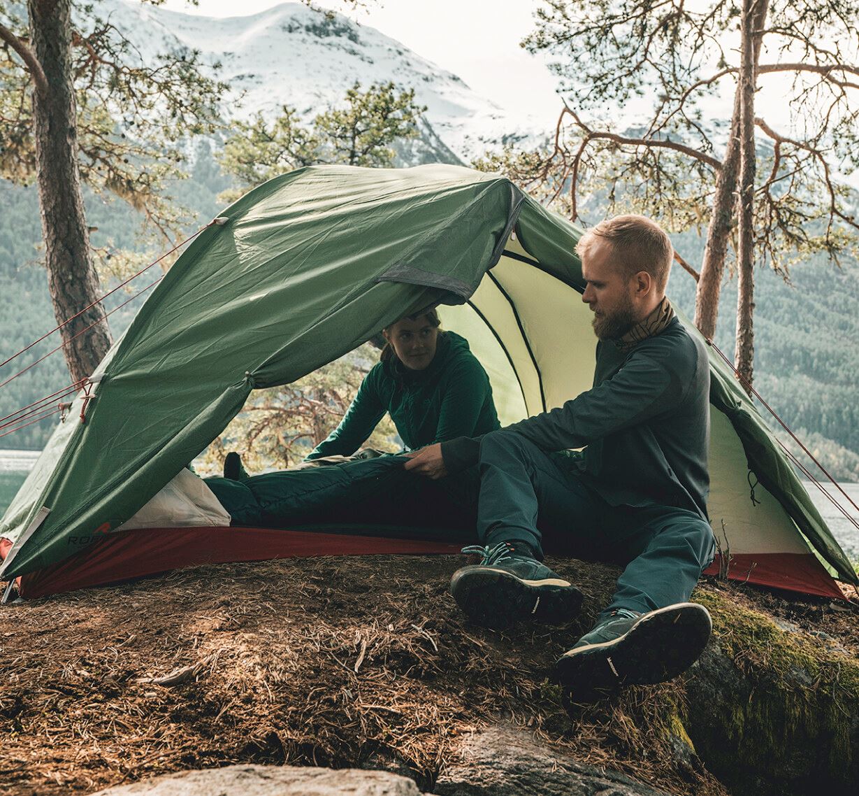 Aster 2p Pro Kupoltält GREEN / EN STL