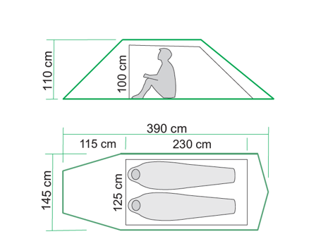 South Pole 2 Polar BLUE/ORANGE / ONE SIZE